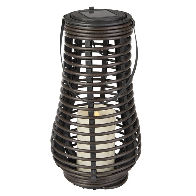 LED-Solarlaterne - Ca. 16 X 26 X 36 Cm 3 LED-Solarlaterne - Ca. 16 X 26 X 36 Cm