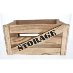 Kiste M - Aus Holz - Ca. 31 X 21 X 16 Cm