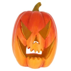 Windlicht - Kürbis - Aus Terrakotta - Ca. 28 X 26,5 X 36,5 Cm