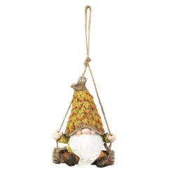 Dekohänger - Herbstwichtel - Aus Polyresin - Ca. 12 X 8,5 X 17,5 Cm -Saisonale Dekorationen 227983