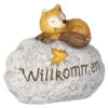 Fuchs - Aus Magnesia - Ca. 29,5 X 15 X 26 Cm -Saisonale Dekorationen 228010