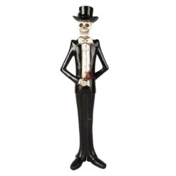 Skelett - Bräutigam - Aus Polyresin - Ca. 12 X 8 X 39,5 Cm