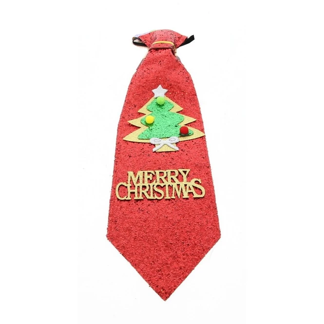 Krawatte Mit Weihnachtsbaum - Ca. 41 X 12 Cm 3 Krawatte Mit Weihnachtsbaum - Ca. 41 X 12 Cm