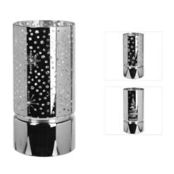 LED-Zylinder - Aus Glas - Ca. 11 X 21,5 Cm - 1 Stück -Saisonale Dekorationen 228589 0