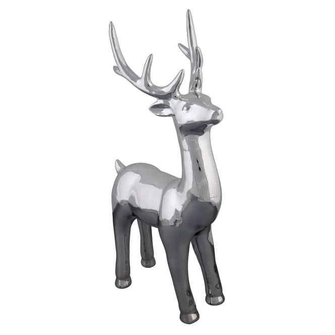 Hirsch - Aus Keramik - Ca. 17,5 X 9,5 X 30,5 Cm 3 Hirsch - Aus Keramik - Ca. 17,5 X 9,5 X 30,5 Cm