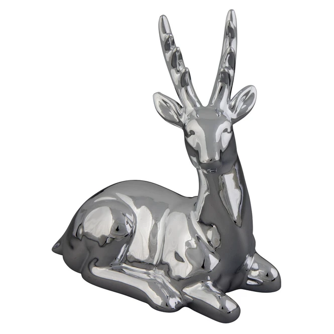 Hirsch - Aus Keramik - Ca. 11 X 5 X 13,5 Cm - 1 Stück 3 Hirsch - Aus Keramik - Ca. 11 X 5 X 13,5 Cm - 1 Stück