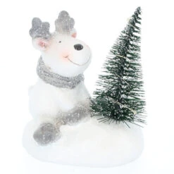 Rentier - Aus Terrakotta - Ca. 11,5 X 8,5 X 13 Cm - 1 Stück 7 Rentier - Aus Terrakotta - Ca. 11,5 X 8,5 X 13 Cm - 1 Stück -Saisonale Dekorationen 228690 2