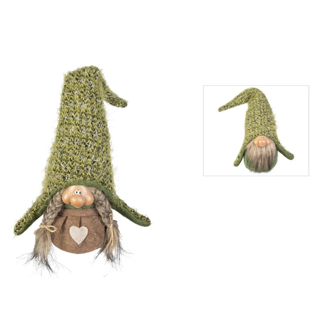 Wichtel - Ca. 12 X 10 X 33 Cm - 1 Stück 6 Wichtel - Ca. 12 X 10 X 33 Cm - 1 Stück – Bild 4