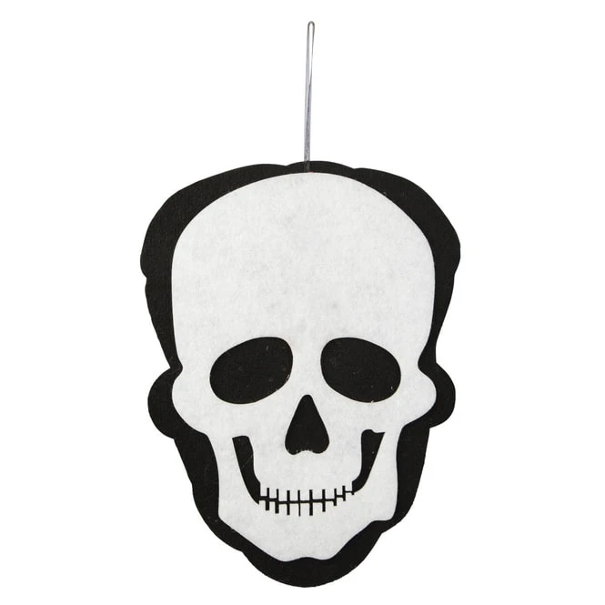 Dekohänger - Totenkopf - Ca. 37,5 X 1,5 X 50 Cm 3 Dekohänger - Totenkopf - Ca. 37,5 X 1,5 X 50 Cm