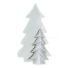 Deko Bäume - Weiß/silber - Ca. 10,5 X 4,5 X 18 Cm 1 Deko Bäume - Weiß/silber - Ca. 10,5 X 4,5 X 18 Cm -Saisonale Dekorationen 229035 4016096412050 mica living baeume