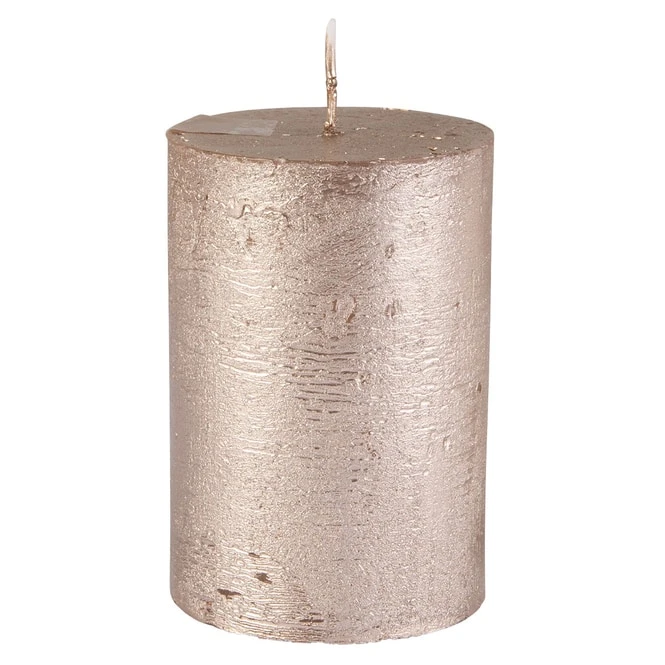 Stumpenkerze - Polar - Ca. 7 X 10 Cm - Gold 3 Stumpenkerze - Polar - Ca. 7 X 10 Cm - Gold