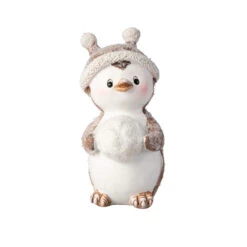 Pinguin - Aus Polyresin - Ca. 10,5 X 7 X 15 Cm - 1 Stück
