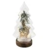 LED-Baum - Aus Glas - Ca. 12 X 8 X 21 Cm -Saisonale Dekorationen 229307