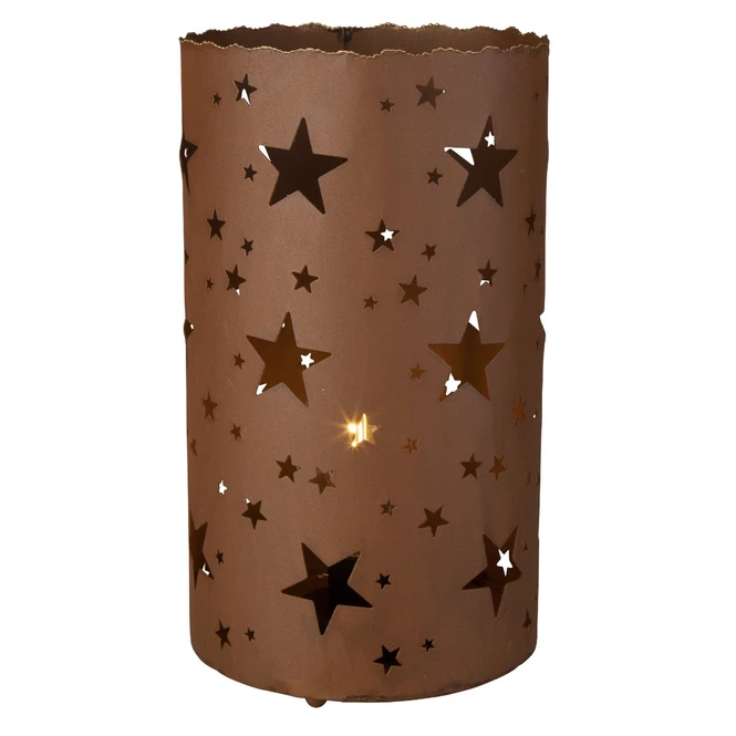 LED-Zylinder - Sterne - Verschiedene Größen 3 LED-Zylinder - Sterne - Verschiedene Größen