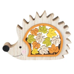 Igel - Aus Holz - Ca. 15 X 2 X 11 Cm