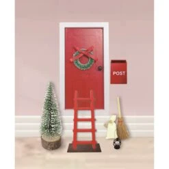 Dekotür-Set - Aus Holz - 8-teilig -Saisonale Dekorationen 229788 4007464090017 chr tanner wichteltueren set