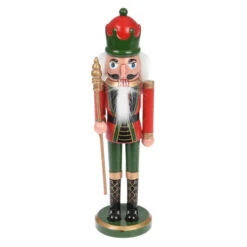 Deko-Nussknacker - Aus Holz - Ca. 28 Cm - 1 Stück -Saisonale Dekorationen 229823 3