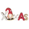 Deko-Schriftzug - XMAS - Aus Holz - Ca. 30 X 2 X14 Cm -Saisonale Dekorationen 229837