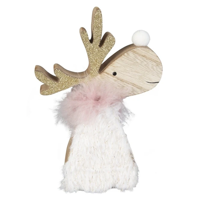 Rentier - Aus Holz - Ca. 10,5 X 2 X 15,5 Cm 3 Rentier - Aus Holz - Ca. 10,5 X 2 X 15,5 Cm