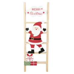 Dekoleiter - Aus Holz - Ca. 17 X 2 X 48 Cm -Saisonale Dekorationen 229920