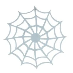 Platzdecke - Spinnennetz - Aus Filz - Ø = Ca. 35 Cm