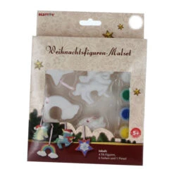 Weihnachtsfiguren-Malset - Terrakotta - Einhorn