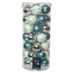 Christbaumkugeln - Winter Joy - Ø = Ca. 6 Cm - 49 Stück