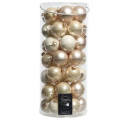 Christbaumkugeln - Bright Luxury - Ø = Ca. 6 Cm - 49 Stück