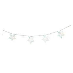 10er LED-Lichterkette - Sterne - Ø = Ca. 7,5 Cm