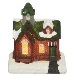 LED-Haus - Ca. 6 X 8 X 10 Cm - 1 Stück 12 LED-Haus - Ca. 6 X 8 X 10 Cm - 1 Stück -Saisonale Dekorationen 230143 05