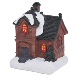 LED-Weihnachtsdorf - 10-teilig -Saisonale Dekorationen 230151 8719987543906 koopman winterdorf led 02