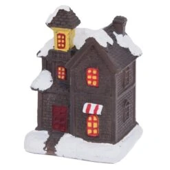 LED-Weihnachtsdorf - 10-teilig -Saisonale Dekorationen 230151 8719987543906 koopman winterdorf led 03