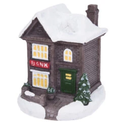 LED-Weihnachtsdorf - 14-teilig -Saisonale Dekorationen 230153 8719987544187 koopman winterdorf led 02