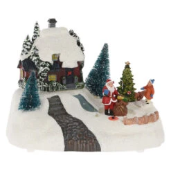 LED-Standdeko - Weihnachtsszene - Ca. 20 X 14 X 14,5 Cm - 1 Stück -Saisonale Dekorationen 230154 2