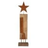 Standdeko - Stern - Aus Holz - Ca. 18 X 8,5 X 73 Cm -Saisonale Dekorationen 230252
