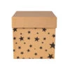 Geschenkbox - Sterne - Ca. 14 X 14 X 14 Cm -Saisonale Dekorationen 230443 4016096418113 mica living geschenkbox 031