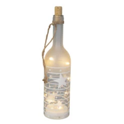 LED-Flasche - Merry Christmas - Ca. 7,5 X 29,5 Cm - 1 Stück -Saisonale Dekorationen 230664 2