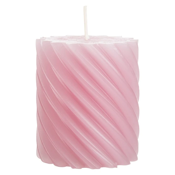 Stumpenkerze - Zara - Ca. 7 X 8 Cm - Antikrosa 3 Stumpenkerze - Zara - Ca. 7 X 8 Cm - Antikrosa