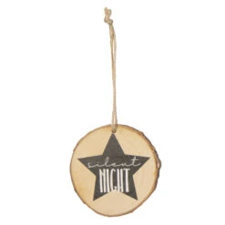 Out Of The Blue Dekohänger - Scheiben - Aus Holz - Ca. 15 X 7 Cm - 8 Stück -Saisonale Dekorationen 231581 4