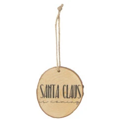 Out Of The Blue Dekohänger - Scheiben - Aus Holz - Ca. 15 X 7 Cm - 8 Stück -Saisonale Dekorationen 231581 6