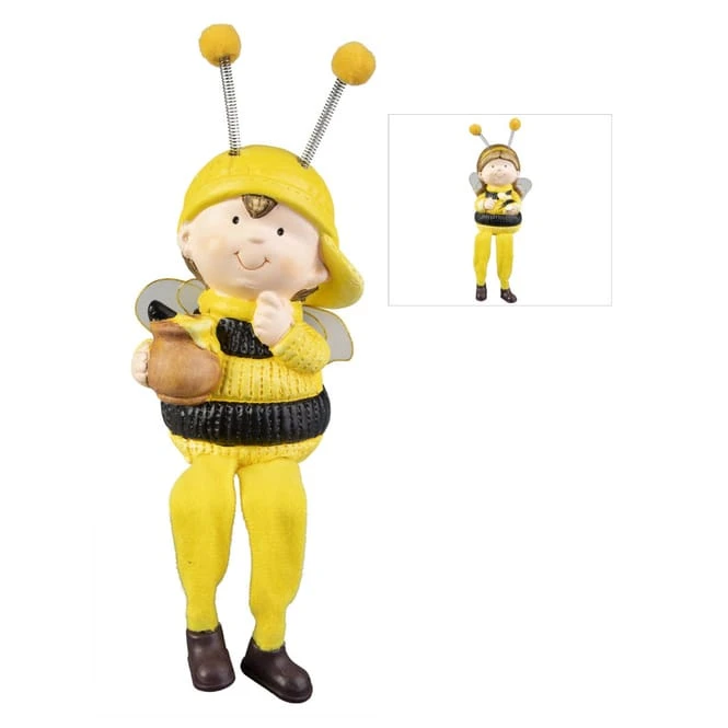 Kantenhocker - Kind - Aus Terrakotta - Ca. 8 X 7,5 X 11,5 Cm - 1 Stück 4 Kantenhocker - Kind - Aus Terrakotta - Ca. 8 X 7,5 X 11,5 Cm - 1 Stück – Bild 2