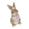 Hase Mit Blumen - Aus Keramik - Ca. 7 X 6 X 12 Cm - 1 Stück -Saisonale Dekorationen 233862 4016096423483 1