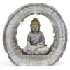 LED-Buddha - Aus Magnesia - Ca. 40 X 14 X 39 Cm -Saisonale Dekorationen 233882 2