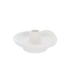 Kerzenhalter Mit Griff - Aus Keramik - Ca. 13,5 X 12,5 X 6 Cm