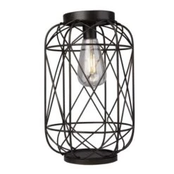 Solar LED Laterne - Aus Metall - Ca. 19,5 X 19,5 X 41 Cm