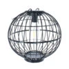 Solarlampe - Kugel - Schwarz - Aus Metall - Ca. 25 X 25 X 24 Cm -Saisonale Dekorationen 234684 bild 4016096426477