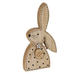 Dekohase - Aus Holz - Ca. 9 X 2 X 18 Cm -Saisonale Dekorationen 234703 2