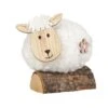 Deko Schaf - Weiß/braun - Mit Kunstfell - Ca. 6 X 4 X 8 Cm -Saisonale Dekorationen 234704 4016096426675 mica living schaf weiss braun mit kunstfell 02