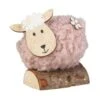 Deko - Schaf - Rosa/braun - Mit Kunstfell - Ca. 6 X 4 X 8 Cm -Saisonale Dekorationen 234705 4016096426682 mica living schaf rosa braun mit kunstfell 02