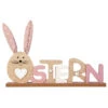 Schriftzug - Ostern - Aus Holz - Ca. 26 X 5 X 18,5 Cm -Saisonale Dekorationen 234765 4016096427283 mica living schriftzug ostern mit hase 01